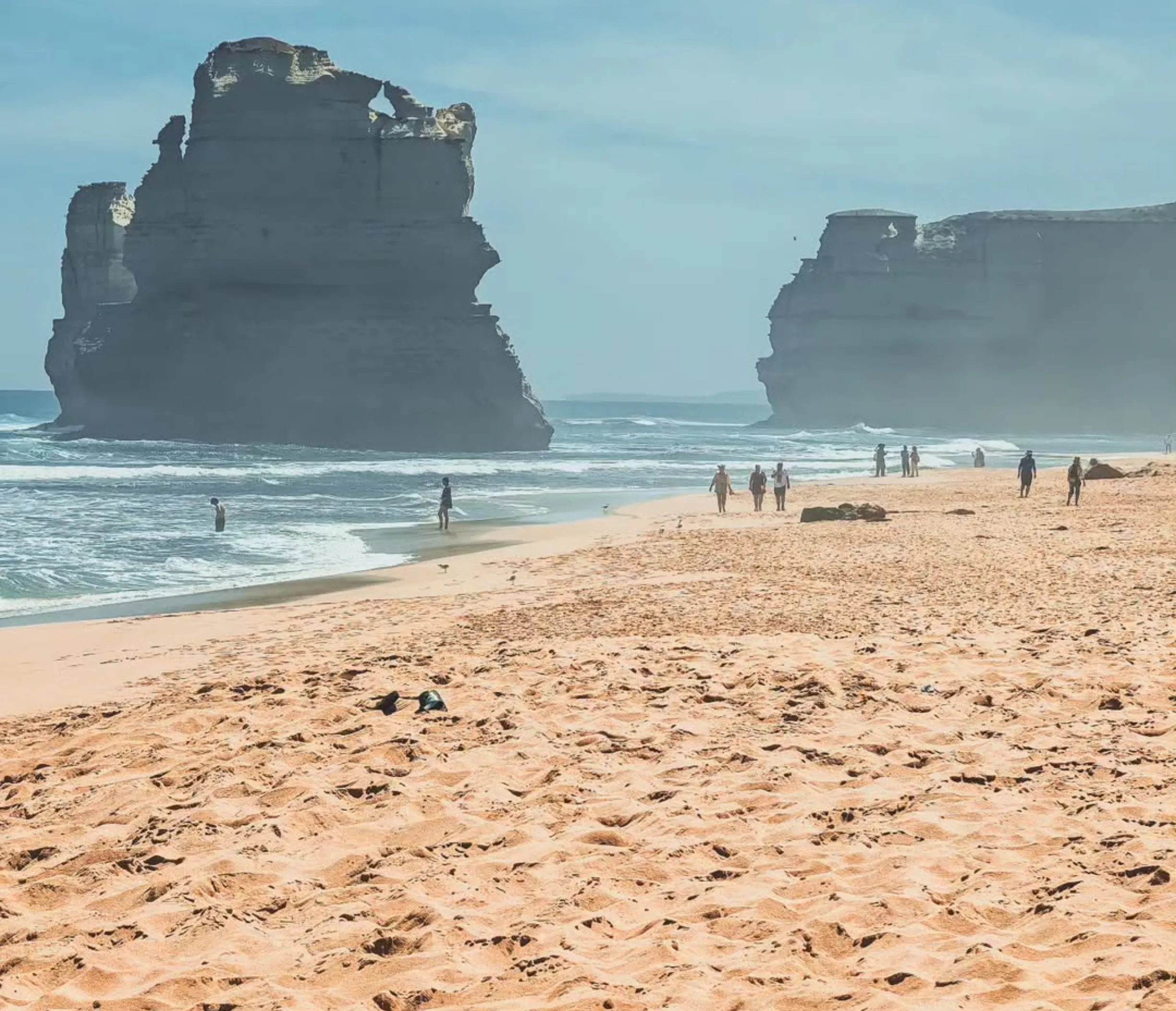 unpatrolled beaches