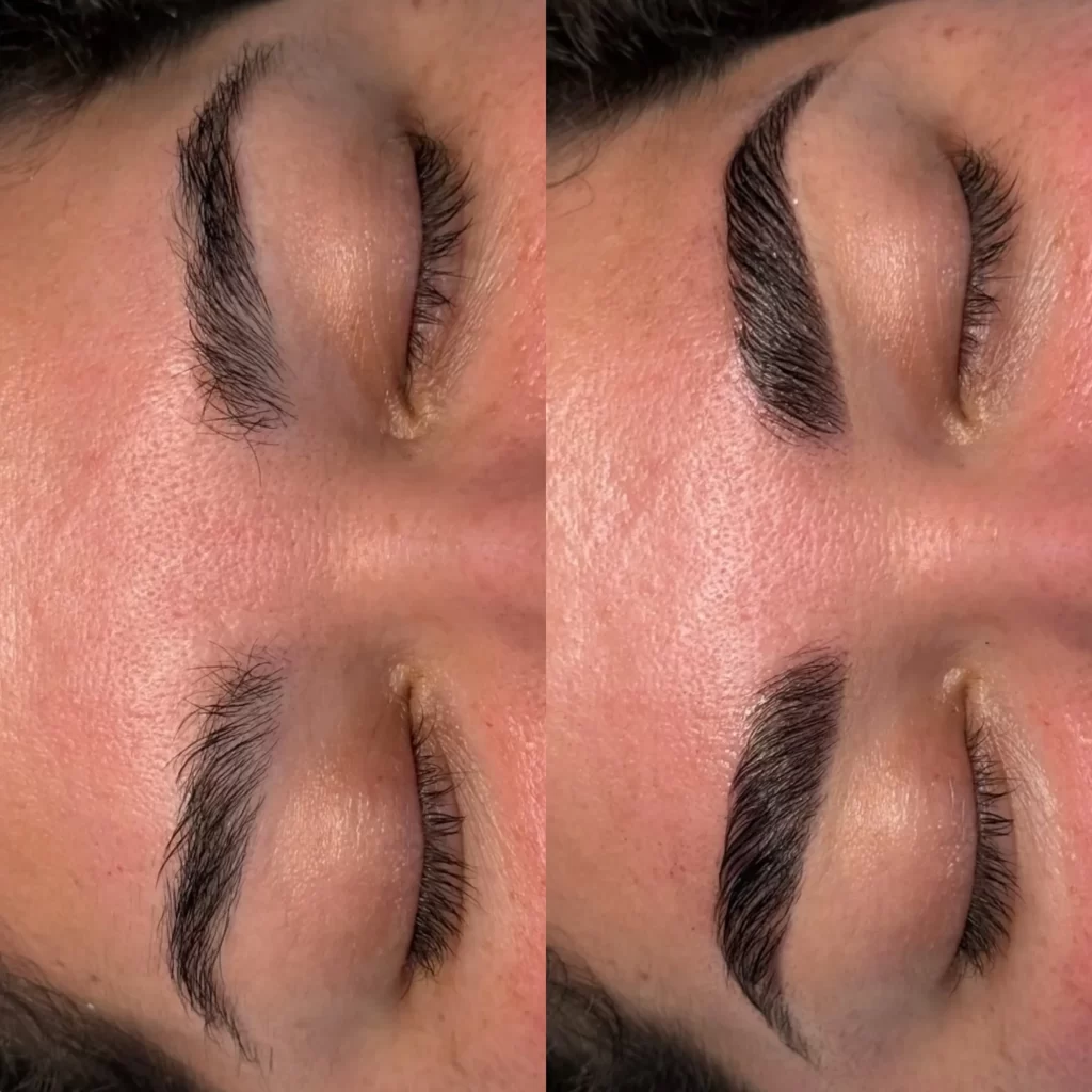 henna brows vs tattoo